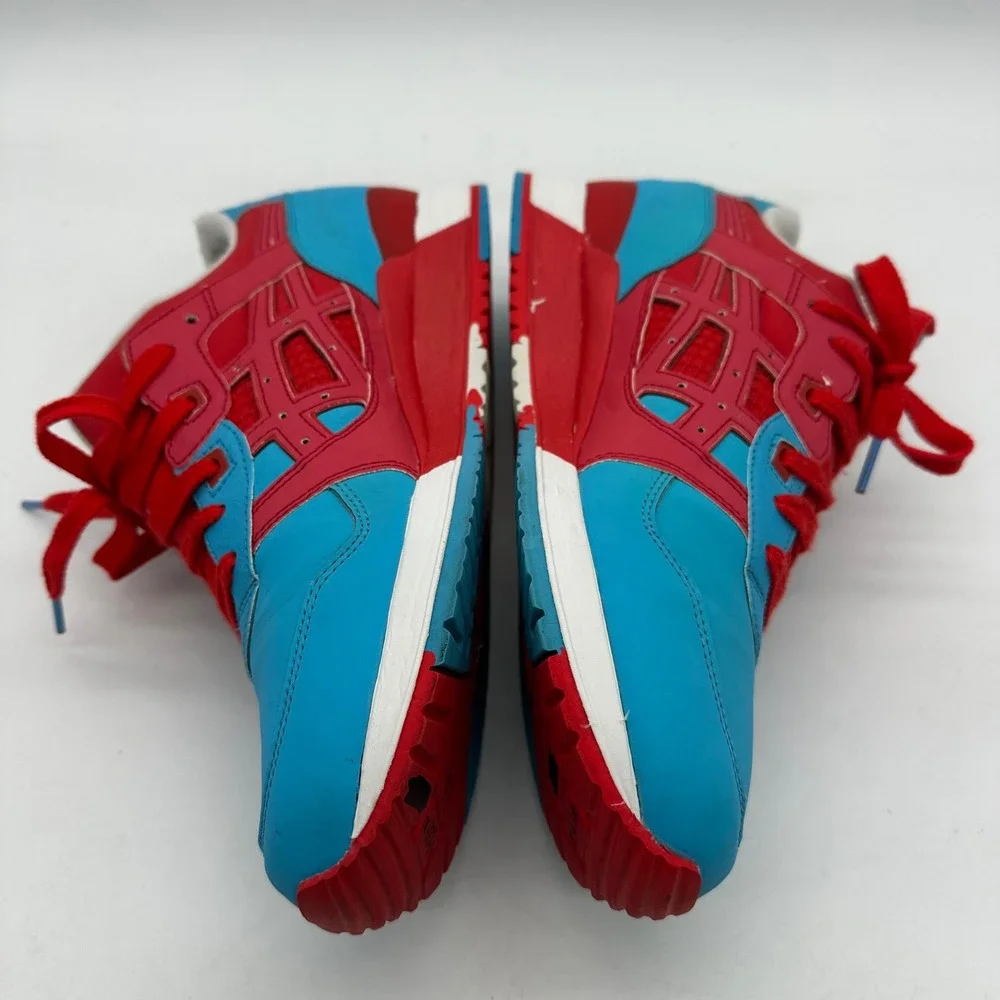 ASICS H20DJ Gel Lyte III Mens Size 11‎ BAIT Blue Ring 2012 Captain America Shoes